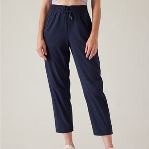 Athleta Arrival Pants Navy Sz 6